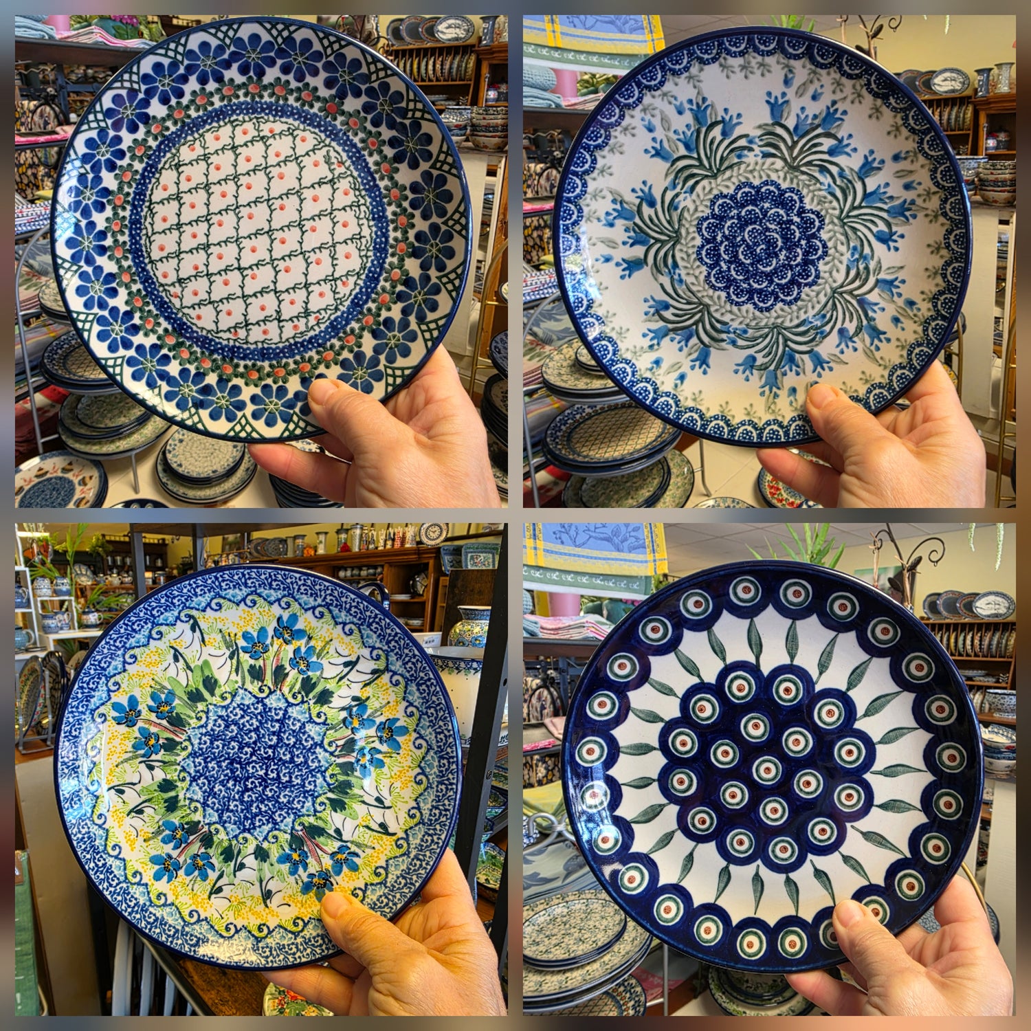 dinner plates