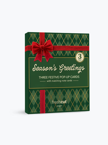 Card Season's Greetings (Mini set of 3)
