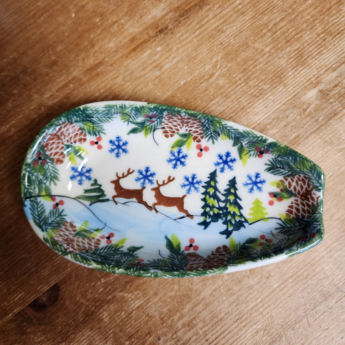 Spoon Rest Reindeer 303  (5.5")