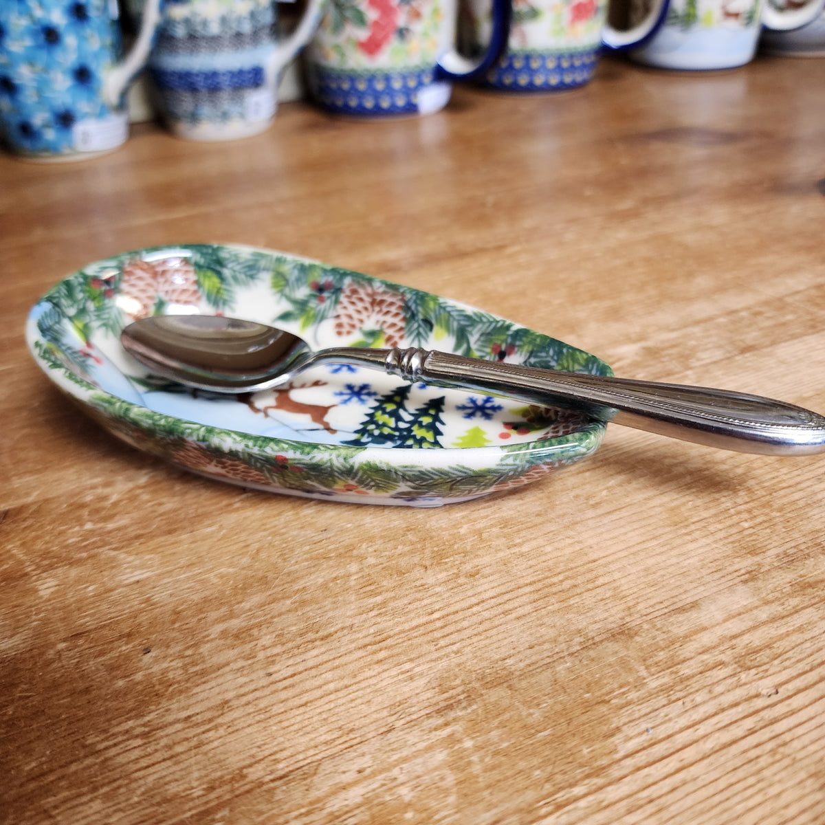 Spoon Rest Reindeer 303  (5.5")