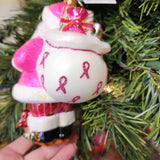 Ornament Think Pink Santa Christopher Radko