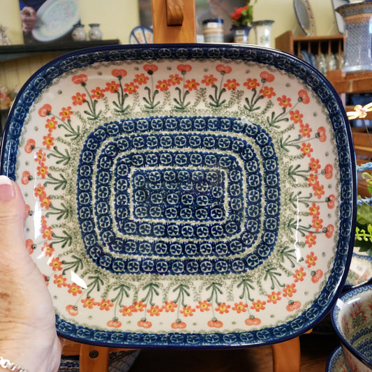 Baker ~ 9" x 10.25" 158-0560X Peach Spring Daisy