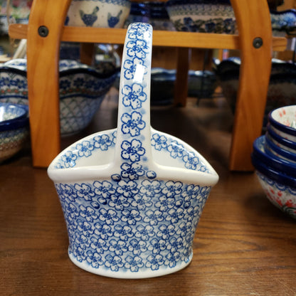 Basket with Handle A30-2176X Daisy Flurry