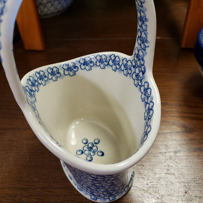 Basket with Handle A30-2176X Daisy Flurry
