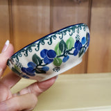 Bowl ~ Scalloped ~ 4.5" 23-1416X Blue Berries