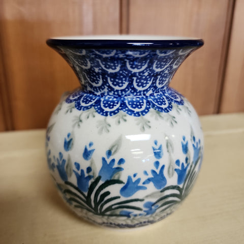 Vase ~ Bubble ~ 4.25" 48-1432X Blue Bells