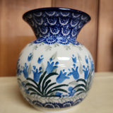 Vase ~ Bubble ~ 4.25" 48-1432X Blue Bells