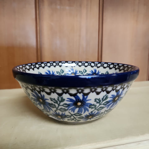 Bowl ~ Nesting Salad/Cereal ~ 5.5" W 59-0976X Blue Chicory