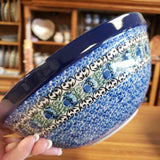Bowl ~ Nesting ~ 9" W 56-1513X Peacock Feather
