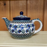 Teapot ~ (1 1/4 qt) 60-0976X Blue Chicory