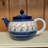 Teapot ~ (1 1/4 qt) 60-0560X Peach Spring Daisy