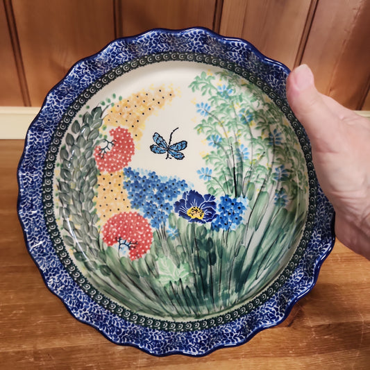 Pie Plate ~ Fluted ~ 10" 636-U4612 U4 T. Liana