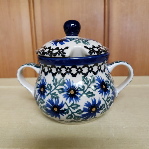 Sugar Bowl ~ 7 oz 35-0976X Blue Chicory