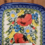 Plate & Cup Set Red Poppy