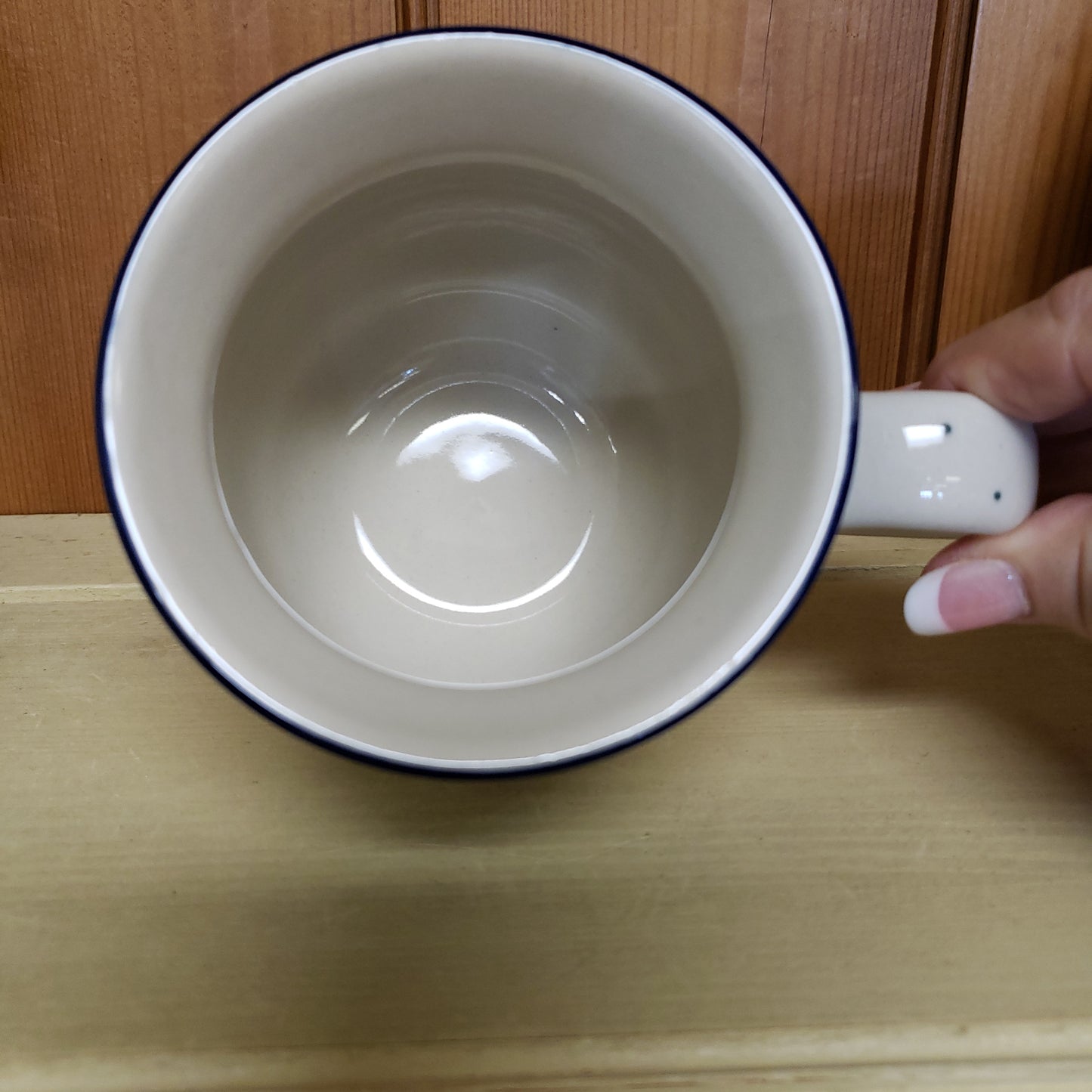 Mug ~ Bubble ~ 16 oz. 73-2320X Green Poppies