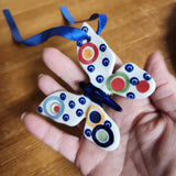 Butterfly Figurine circles