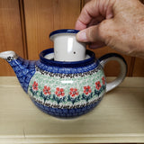 Teapot with infuser e22-1916 Maraschino
