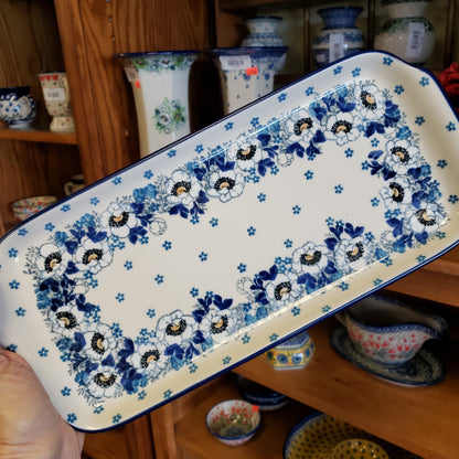 Tray ~ 5.5" x 12" 410-2222X ~ Snow Poppy pf0424