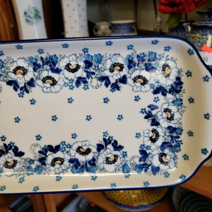Tray ~ 5.5" x 12" 410-2222X ~ Snow Poppy pf0424