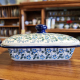 Butter Dish 294-2089X ~ Forget Me Knots pf0424