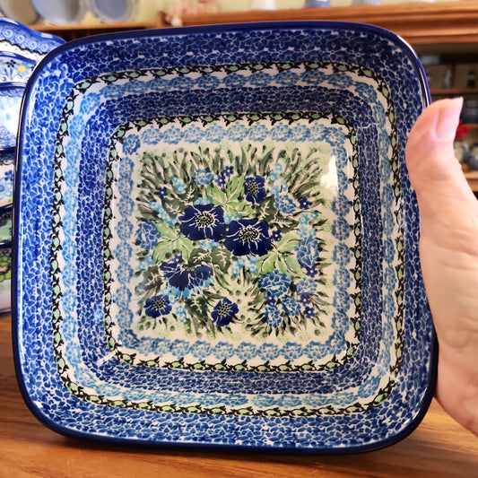 Baker ~ Square Deep Dish ~ 7.75" 430-U4575 ~ U4 pf0424 M. Starzyk