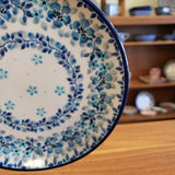 Plate ~ Bread & Butter ~ 6.25" 261-2642X ~ Blue Flax Flower pf0424
