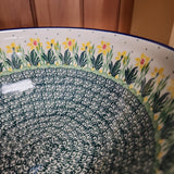 Bowl ~ Nesting ~ 9" W 56-2122X ~ Daffodil Blue pf0424