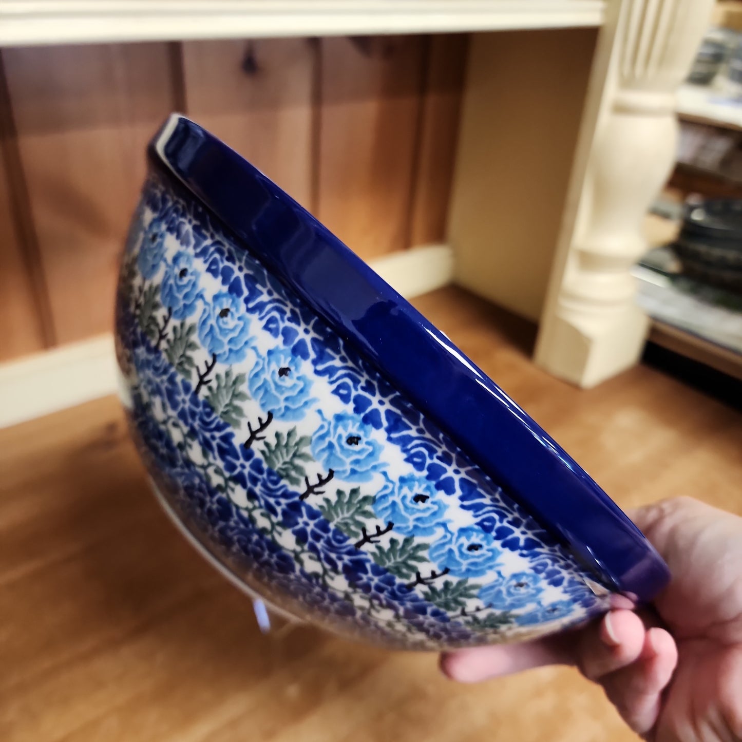 Bowl ~ Nesting ~ 9" W 56-1390X ~ Antique Rose pf0424