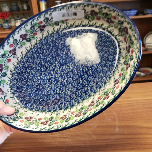 Baker Oval ~ 10.5" 298-1418X ~ Burgundy Berry Blue