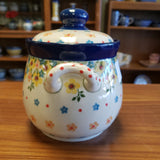 Jar ~Garlic Keeper ~ 30 oz. 179-2225X ~ Buttercup pf0424