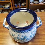 Jar ~Garlic Keeper ~ 30 oz. 179-1432X ~ Blue Bells pf0424