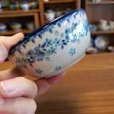 Bowl ~ Ice Cream ~ 4.5" 17-2642X ~ Blue Flax Flower pf0424