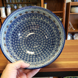 Pedestal Bowl - Large A14-2187X ~ Blue Yonder pf0424