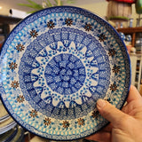 Plate ~ 7.75" 86-2187X ~ Blue Yonder pf0424 Dessert Plate