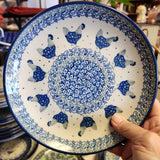 Plate ~ 7.75" 86-2597X ~ Blue Hen pf0424 Dessert Plate
