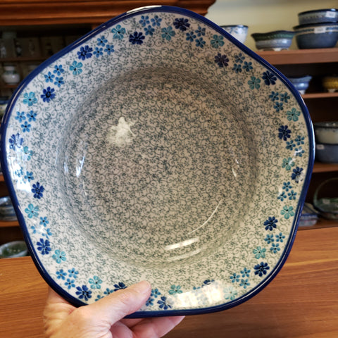 Bowl ~ Footed A17-2612X ~ Periwinkle pf0424
