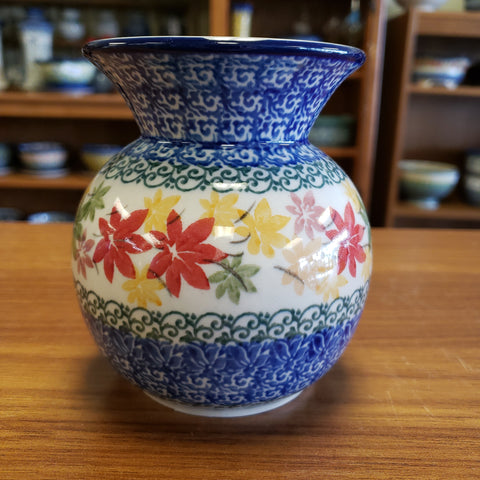 Vase ~ Bubble ~ 4.25" 48-2533X ~ Maple Harvest pf0424