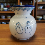 Vase ~ Bubble ~ 4.25" 48-2793X ~ Snow Couple pf0424