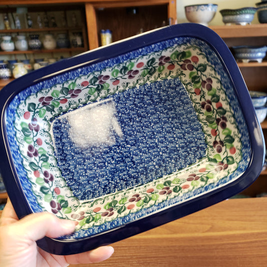 Baker ~ w/Grip Edge ~ 7" x 9.75" 162-1418X ~ Burgundy Berry Blue pf0424