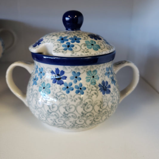 Sugar Bowl ~ 7 oz 35-2612X ~ Periwinkle pf0424