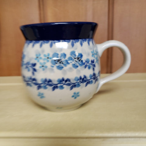 Mug ~ Bubble ~ 11 oz. 70-2642X ~ Blue Flax Flower pf0424