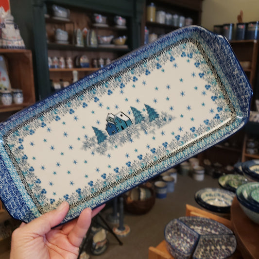 Tray ~ 5.5" x 12" 410-U5045 ~ U4 BLUE pf0424 T. Liana