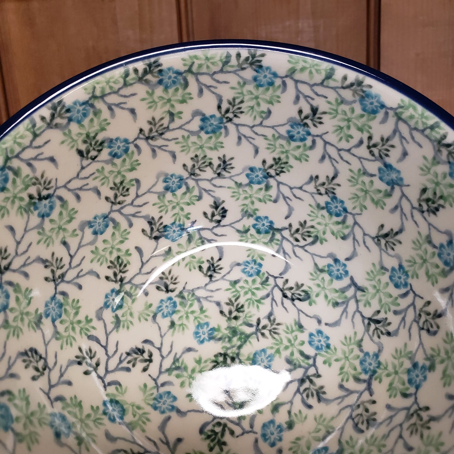 Bowl ~ Nesting ~ 6.5" W 058-2814X  Summer Ivy pf0608