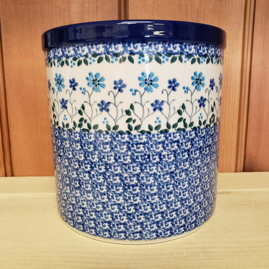 Utensil Holder ~ 5.5" 003-2785X  Georgia Blue pf0608
