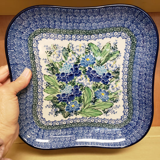 Tray   Square Fluted (9.5 in.)   U5138 ~ U4  PF1024 M. Starzyk