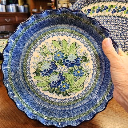 Pie Plate   Fluted   10"  U5138 ~ U4  PF1024 M. Starzyk