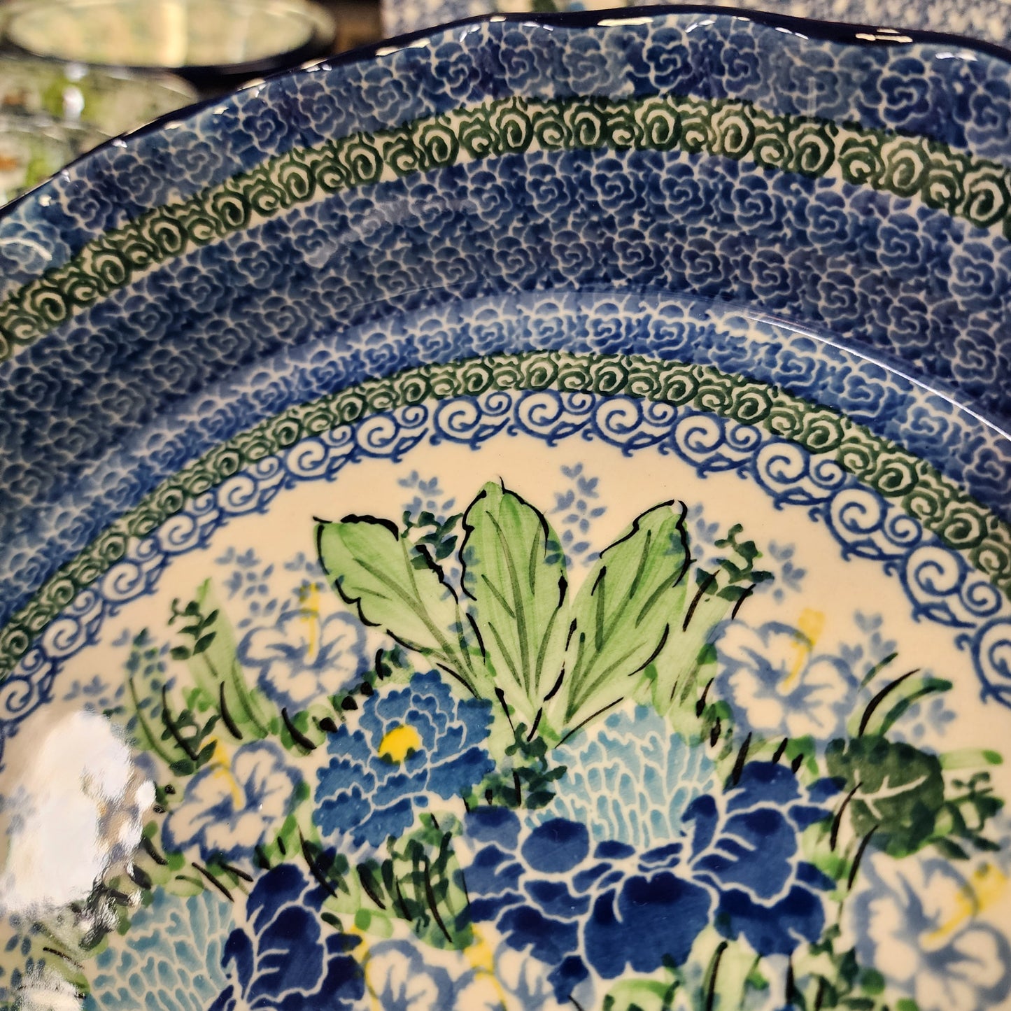 Pie Plate   Fluted   10"  U5138 ~ U4  PF1024 M. Starzyk