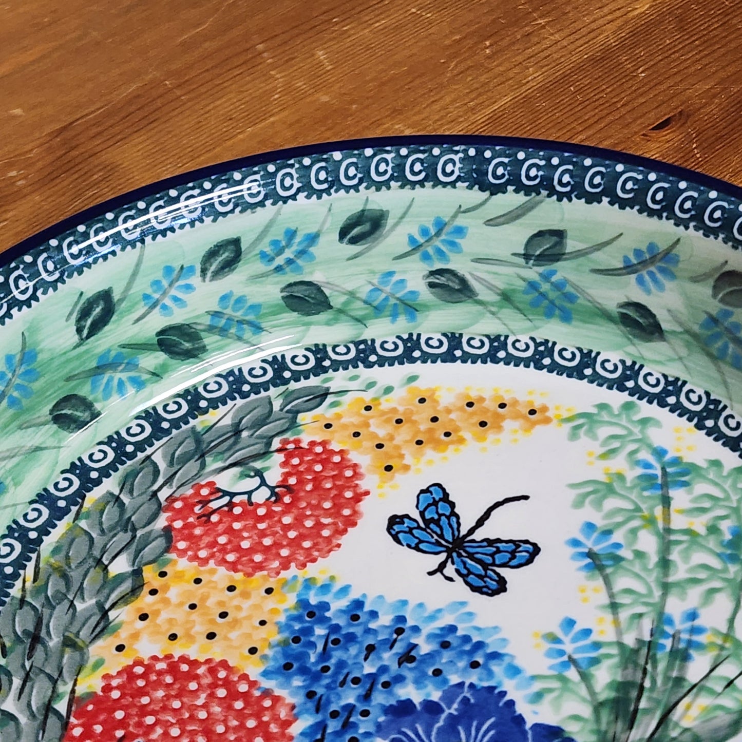 Round Baker w/handles - 9"    U4612 ~ U4  PF1024 T. Liana