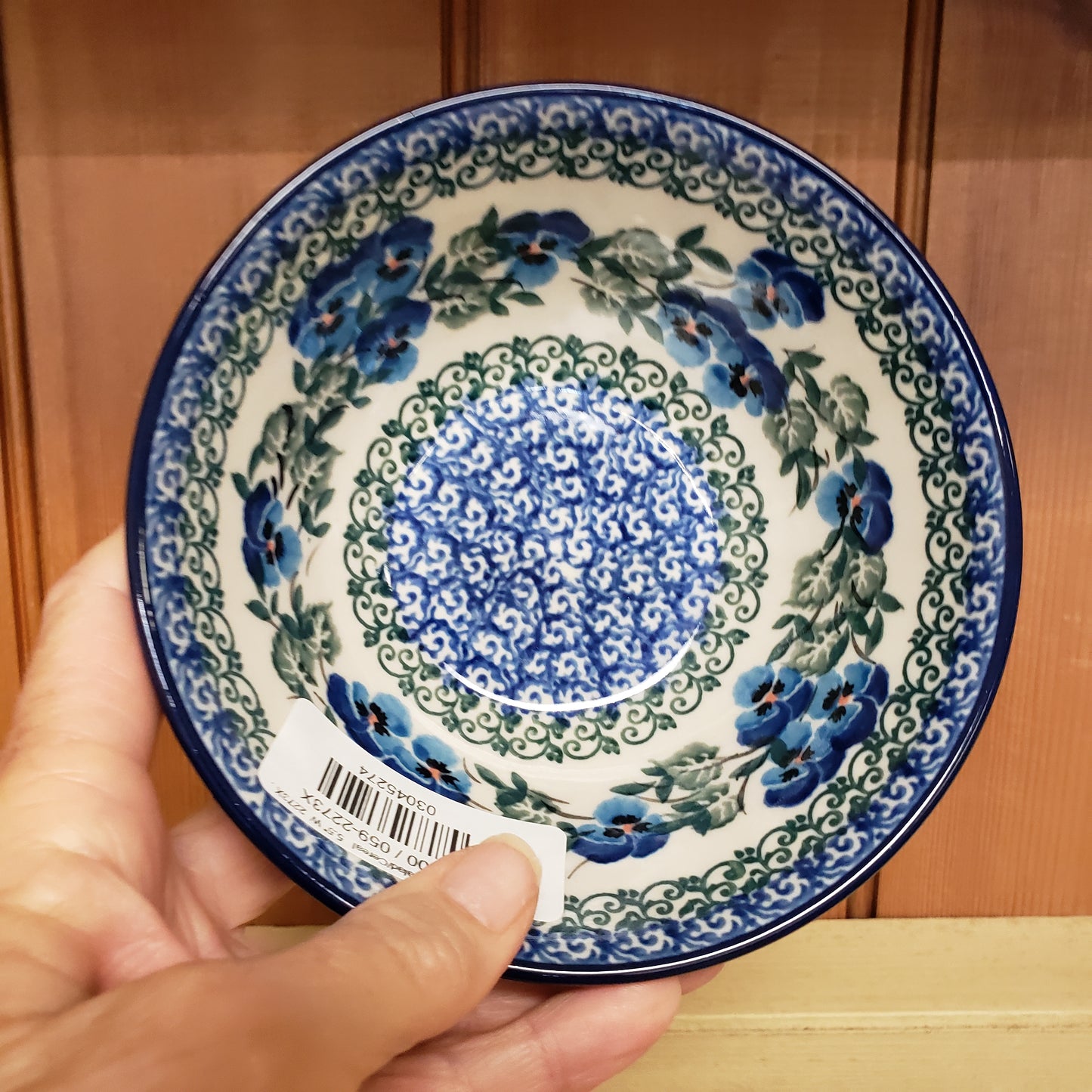 Bowl   Nesting Salad/Cereal   5.5" W  2273X ~ Winter Viola  PF1024   1.5 cups