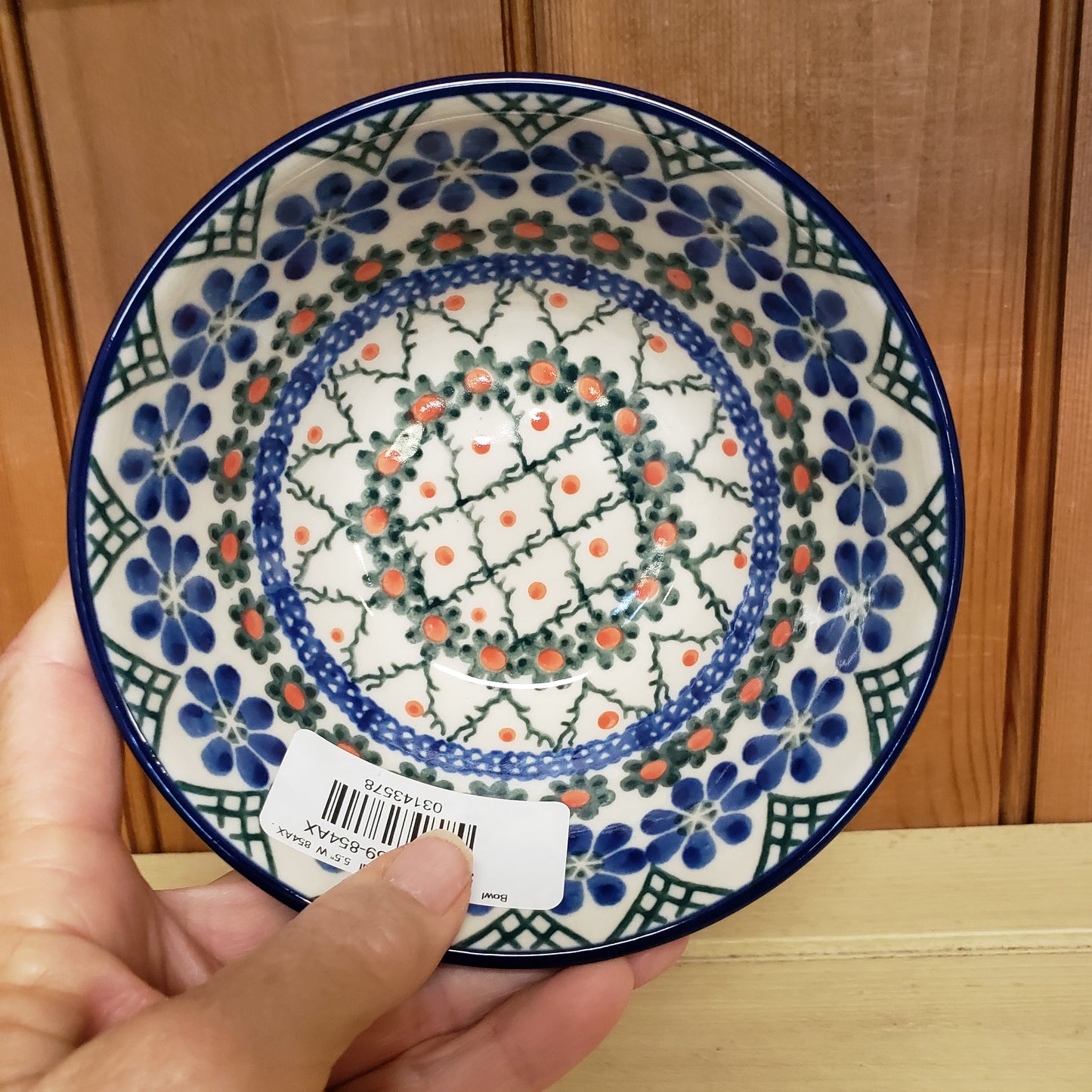 Bowl   Nesting Salad/Cereal   5.5" W  854AX ~ Primrose  PF1024   1.5 cups